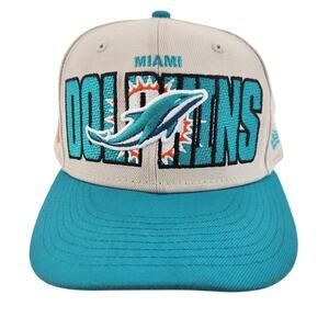 New Era Miami‎ Dolphins 2023 NFL Draft 9FIFTY Snapback Adjustable Hat stone/aqua